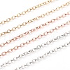 Brass Cable Chains Necklace Making NJEW-JN03321-3