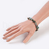 Natural Gemstone Stretch Bracelets BJEW-JB03681-03-3