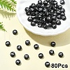 Opaque Acrylic Horizontal Hole Beads SACR-YW0001-70V-1