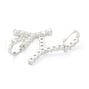 Brass Micro Pave Clear Cubic Zirconia Pendants ZIRC-J039-18P-Y-2