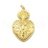 Brass Pendants KK-G525-12G-1