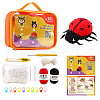 DIY  Ladybird Knitting Kits X1-DOLL-PW0016-01A-1