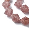 Natural Strawberry Quartz Beads Strands G-C135-L01-01-4
