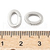 925 Sterling Silver Spring Gate Rings STER-S012-08P-3