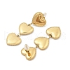 PVD Vacuum Plating 304 Stainless Steel Stud Earrings for Women EJEW-C120-02G-2