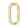 Brass Spring Gate Rings KK-S527-01G-B-1