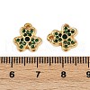 304 Stainless Steel Rhinestone Pendants STAS-L290-46G-3