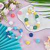 SUNNYCLUE 80Pcs 10 Colors Acrylic Beads SACR-SC0001-39-4