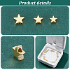   60Pcs 3 Styles Brass Spacer Beads KK-PH0006-61B-4