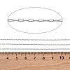 304 Stainless Steel Paperclip Chains CHS-M009-07P-03-2