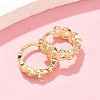 Hollow Heart Brass Hoop Earrings EJEW-Z102-17G-2
