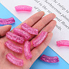 Transparent Crackle Acrylic Beads CACR-S009-001B-N82-5