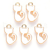 Alloy Enamel Charms ENAM-S121-032A-2