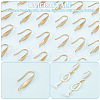 Unicraftale Ion Plating(IP) 316 Surgical Stainless Steel Earring Hooks STAS-UN0058-42G-4