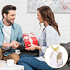 Square Blank Paper Gift Storage Boxes with Ribbon CON-WH0089-115-7