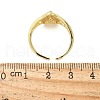 Brass Cuff Rings RJEW-P149-01C-G-5