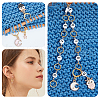 Knitting Row Counter Chains & Locking Stitch Markers Kits HJEW-AB00511-5