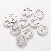 Non-Tarnish 201 Stainless Steel Charms STAS-Q201-T189-1