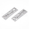 Non-Tarnish 201 Stainless Steel Pendants STAS-N090-JN820-1-2