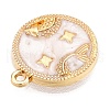 Alloy Enamel Pendants X1-ENAM-T021-03C-2