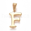 304 Stainless Steel Pendants STAS-F106-95G-F-01-1