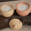 Faceted Round DIY Candle Cup Silicone Molds DIY-Q037-07B-2