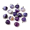 Natural Agate Pendants G-I311-A01-2