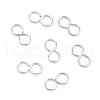 304 Stainless Steel Hook Clasps STAS-J032-32-1