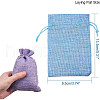 30Pack 6 Color Burlap Bags with Drawstring Gift Bags Jewelry Pouch for Wedding Party and DIY Craft ABAG-BC0001-01-2
