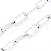 Tarnish Resistant 304 Stainless Steel Paperclip Chains CHS-D027-02P-2