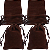 Beebeecraft Velvet Jewelry Drawstring Gift Bags ABAG-BBC0001-10B-03-1