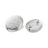 Non-Tarnish 304 Stainless Steel Stud Earring Findings STAS-L024-002P-04-2