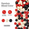 Opaque Acrylic Beads OACR-TAC0014-06H-4