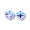 Spray Painted Alloy Pendants PALLOY-S038-15C-1
