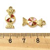 304 Stainless Steel Enamel Pendants STAS-D369-25G-3