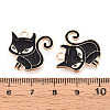 Alloy Enamel Pendants ENAM-R058-09D-3