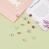 Alloy Enamel Slide Charms ENAM-CJ0001-25-6