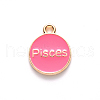 Alloy Enamel Pendants ENAM-S124-01A-03H-3