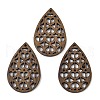 Walnut Wood Pendants WOOD-A025-04A-1