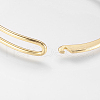 Brass Bangles X-BJEW-K153-02G-2