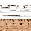 Non-Tarnish 304 Stainless Steel Chain Necklaces NJEW-JN02767-5