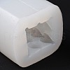 Heart-shaped Bubble Cube Candle Food Grade Silicone Molds DIY-D071-01-5