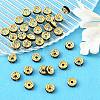 Brass Rhinestone Spacer Beads RB-A014-Z6mm-02G-2