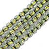 Handmade Foil Lampwork Beads Strands FOIL-K003-06A-11-1