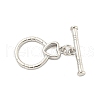 Brass Toggle Clasps KK-A223-26P-1