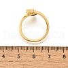 Brass Cuff Rings for Women RJEW-U044-R-5