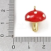 Brass Enamel Pendants KK-R224-15C03-G-3