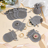 Calabash Velvet Jewelry Storage Drawstring Pouches TP-WH0011-05D-4