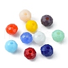 10 Grids 10 Styles Opaque Solid Color Glass Beads Strands EGLA-YW0001-45-3
