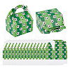 Olycraft 16pcs Football Pattern Kraft Paper Candy Boxes CON-OC0001-65B-1